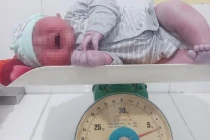 Hà Tĩnh: Bé trai chào đời có cân nặng 6kg
