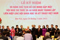 Ảnh: Lễ kỷ niệm 40 năm Ngày thành lập Liên hiệp hội Việt Nam 