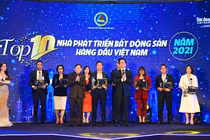 Tập đoàn Geleximco lần thứ 2 lọt Top 10 nhà phát triển bất động sản hàng đầu Việt Nam