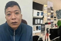 Siêu trộm đột nhập cửa hàng "cuỗm" 54 chiếc iPhone và 30 triệu đồng