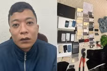 Siêu trộm đột nhập cửa hàng "cuỗm" 54 chiếc iPhone và 30 triệu đồng