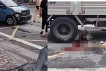Hà Nội: Va chạm lúc ô tô chuyển hướng, người đàn ông tử vong
