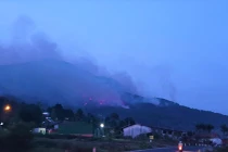 Lâm Đồng: Rừng ở núi Voi cháy lớn