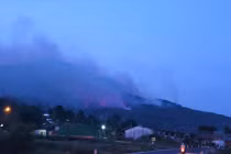 Lâm Đồng: Rừng ở núi Voi cháy lớn