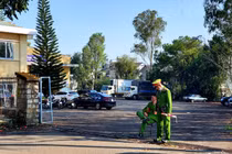 Lâm Đồng: Công an phong tỏa, kiểm tra trung tâm đăng kiểm xe cơ giới 4901S