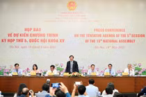 Quốc hội sẽ xem xét, thông qua 8 dự án Luật tại Kỳ họp thứ 5