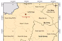 Sáng nay vừa xảy ra động đất ở Hà Giang