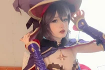 Nữ game thủ "xinh như mộng" khoe màn cosplay Ganyu gây bão mạng 