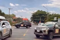 Công an thông tin vụ 4 xe chặn Quốc lộ 20 cho đoàn xe doanh nhân