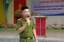 Thượng úy Nguyễn Đăng Khải anh dũng hy sinh khi bắt nhóm tội phạm ma túy