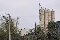 Loạt trạm trộn bê tông, asphalt bị dừng hoạt động ở TP Hải Dương