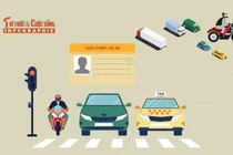 Hướng dẫn hai cách đổi, cấp lại giấy phép lái xe từ ngày 1/3