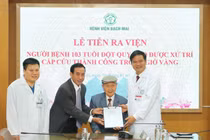 “Cân não” cứu sống cụ ông 103 tuổi bị đột quỵ