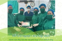 Hỗ trợ ngoại viện kịp thời cứu thành công ca áp xe phần phụ nguy kịch