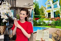 Trầm trồ biệt thự 60 tỷ của Lã Thanh Huyền