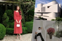 Trầm trồ biệt thự đồ sộ như lâu đài của Thanh Hằng