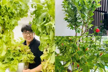 Mê mẩn biệt thự ngập sắc xanh của MC Đại Nghĩa