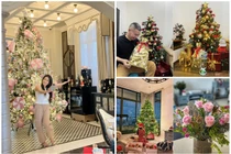 Sao Việt trang hoàng nhà cửa lộng lẫy đón Giáng sinh
