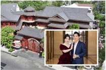 Lóa mắt biệt phủ toàn gỗ quý của đại gia thẩm mỹ Mailisa