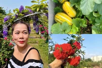 Bên trong khu vườn rộng hàng nghìn m2 của ca sĩ Mỹ Lệ