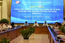 TPHCM: Công tác tiếp công dân ở nhiều quận, huyện chưa đạt