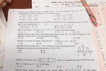 Xác minh thông tin thí sinh chụp ảnh nhờ giải đề Toán từ phòng thi 