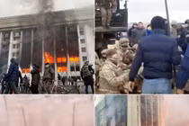 Video: Hỗn loạn và bạo lực trong thành phố lớn nhất Kazakhstan -Almaty