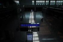 Cảnh vắng lặng tại sân bay Tân Sơn Nhất