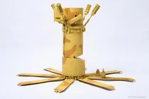 Video: Hoạt động của mìn chống tăng nóc tháp pháo Nga