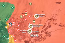 Chiến trường Yemen: Houthi tiếp tục phóng tên lửa tấn công thành phố Ma'rib