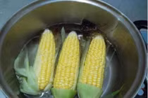 Muối giúp ngô luộc ngon hơn