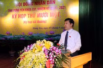 Chủ nhiệm Ủy ban Kiểm tra Tỉnh ủy làm Chủ tịch HĐND tỉnh Hưng Yên