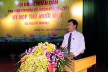 Chủ nhiệm Ủy ban Kiểm tra Tỉnh ủy làm Chủ tịch HĐND tỉnh Hưng Yên