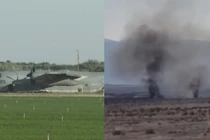 F-35B Mỹ bị rơi khi đang tiếp dầu trên không