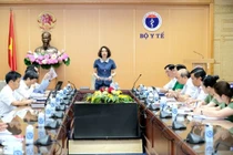 PGS.TS Nguyễn Thị Liên Hương, thứ trưởng Bộ Y tế, phát biểu tại hội nghị