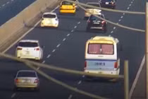 Ngang nhiên dừng đỗ trên cao tốc Hà Nội - Hải Phòng, tài xế bị phạt 5,5 triệu đồng