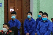 4 bị cáo tại phiên tòa.