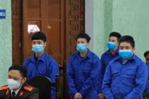 4 bị cáo tại phiên tòa.