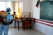 Hà Nội khử trùng trường học lần hai từ ngày 7/2
