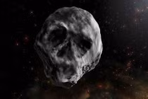 Hành tinh giống đầu lâu sắp bay đến Trái Đất