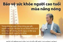 Phòng bệnh mùa hè cho người cao tuổi 