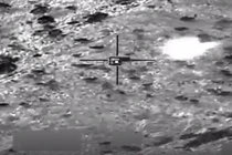 Video: Liên quân Ả rập Xê út bắn hạ một UAV Houthi