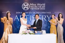 Artistry thuộc Amway là đơn vị chăm sóc sắc đẹp Miss World Việt Nam 2022.