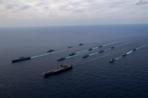 Mỹ tăng cường diễn tập hải quân với đồng minh trên vùng nước Tây Thái Bình Dương