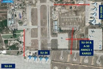 Ảnh vệ tinh chi tiết về lực lượng không quân Nga ở căn cứ Hmeimim của Syria