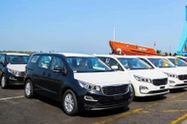 Thaco xuất khẩu lô xe Kia Sedona sang Thái Lan
