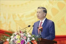 Đồng chí Tô Lâm dự, chỉ đạo Đại hội đại biểu Đảng bộ tỉnh Điện Biên lần thứ XIV