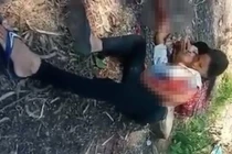 Hiện trường vụ án mạng.