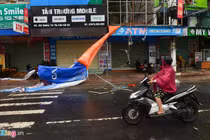 Bão số 2 đổ bộ, miền Bắc mưa lớn