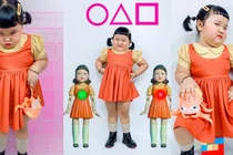 Halloween 2021: Hóa trang “Trò chơi con mực” lên ngôi